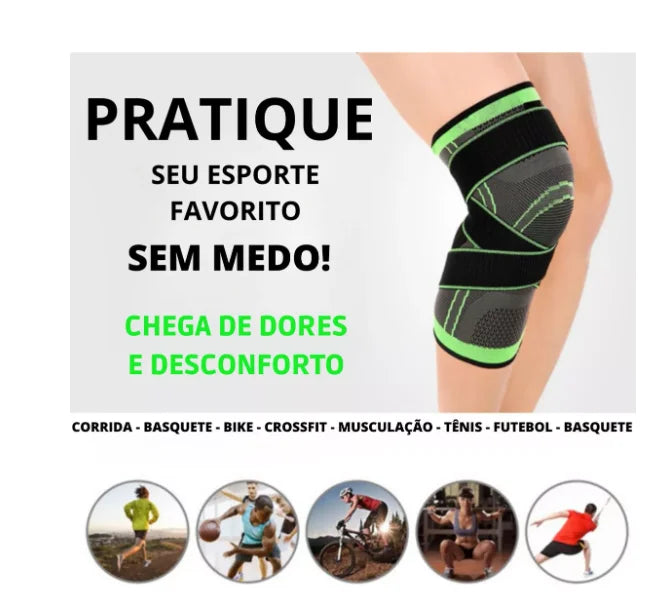 🏋️‍♂️ SUPORTE E COMPRESSÃO PARA SEUS JOELHOS – MAIS SEGURANÇA E CONFORTO EM CADA MOVIMENTO! 🦵