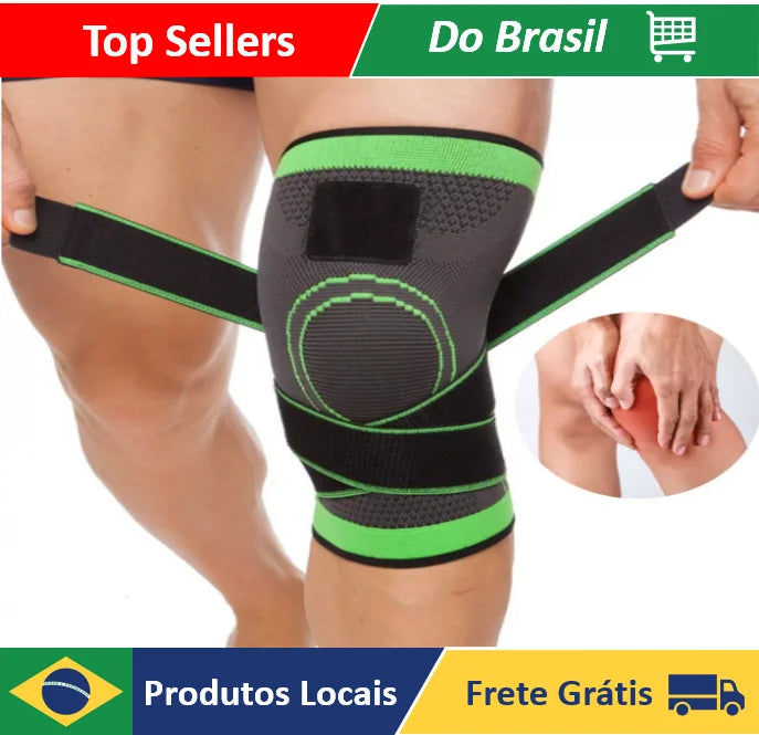 🏋️‍♂️ SUPORTE E COMPRESSÃO PARA SEUS JOELHOS – MAIS SEGURANÇA E CONFORTO EM CADA MOVIMENTO! 🦵