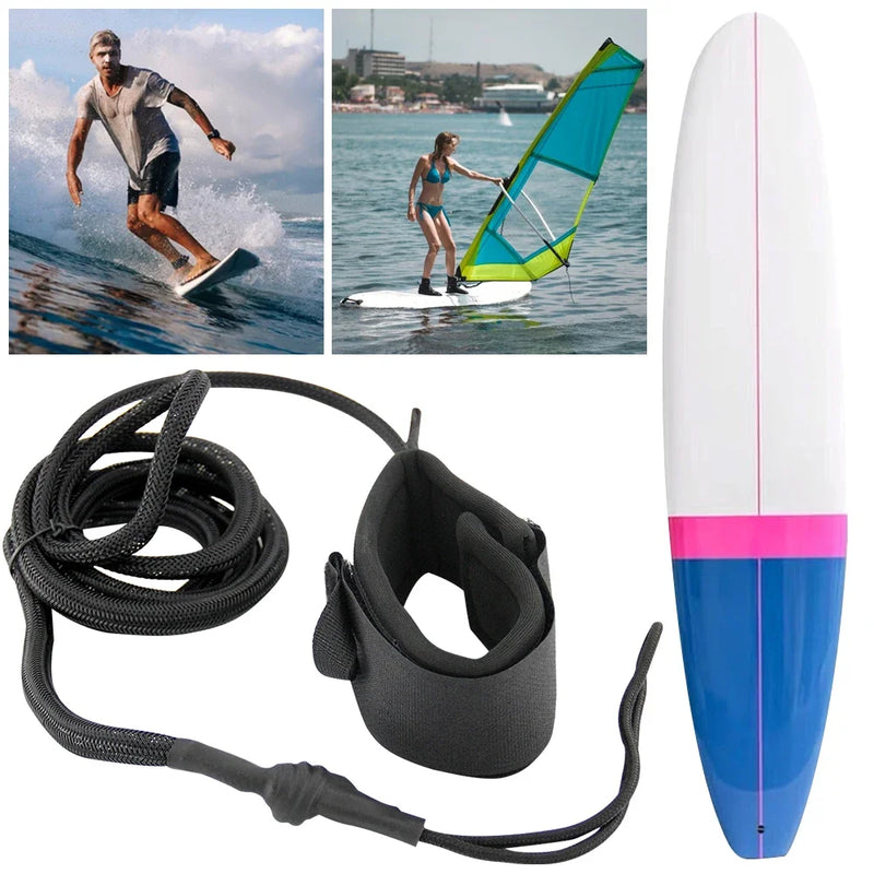 Ankle Cuff Surfing Board Rope – Segurança e Conforto para suas Aventuras Aquáticas!