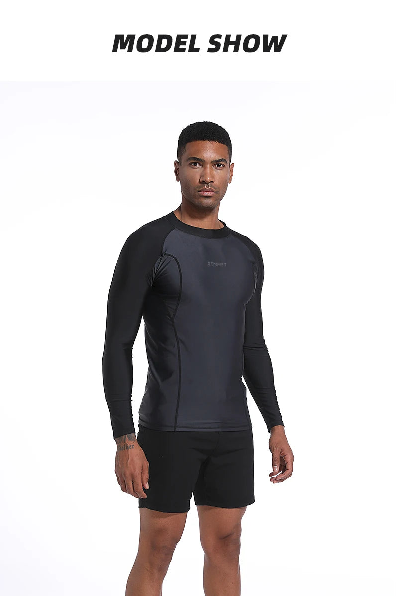 CAMISA UV MASCULINA PARA SURF E NATAÇÃO