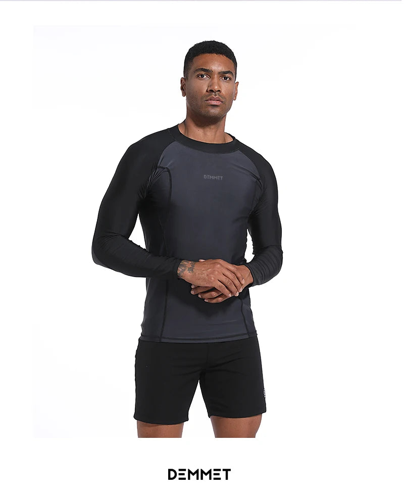 CAMISA UV MASCULINA PARA SURF E NATAÇÃO